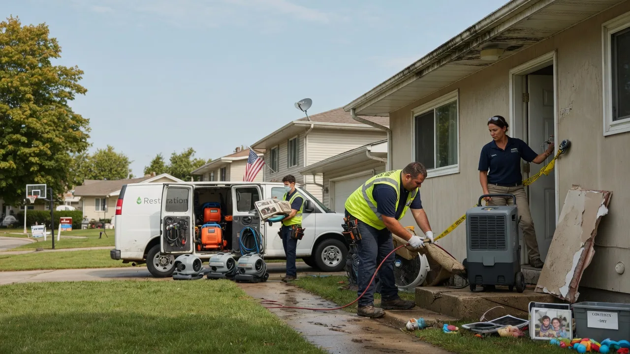 Water Damage Restoration in Underwood, IN near me